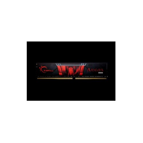 G.SKILL Arbeitsspeicher "Aegis 16 GB DDR4-3000", rot (schwarz), B:7,1cm H:17cm T:1,2cm, Arbeitsspeicher, Arbeitsspeicher