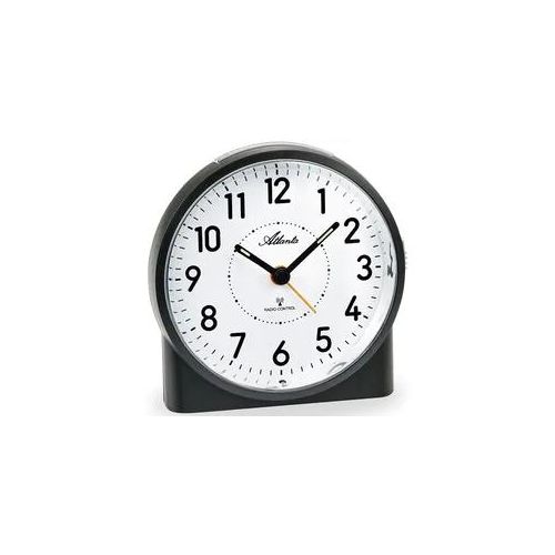 Funkwecker ATLANTA "1843/7", schwarz, Wecker, Funkwecker