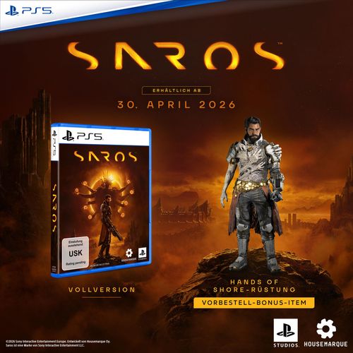 PLAYSTATION 5 Spielesoftware "Saros", ohne farbbezeichnung, PlayStation 5, Spielesoftware, Spielesoftware