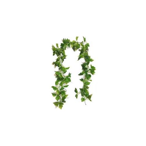 Kunstgirlande CREATIV GREEN "Hopfengirlande", grün, H:180cm, Kunstpflanzen, mit Blüten