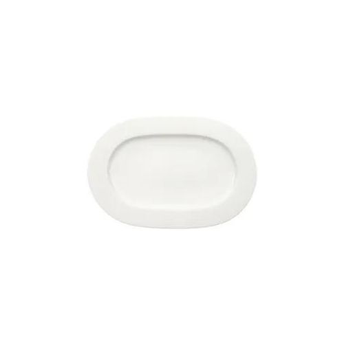 Servierplatte VILLEROY & BOCH "Servierplatte Royal 34,5 x 23,5 weiß", weiß, L:34,5cm, Porzellan, Servierplatten, Servierplatte