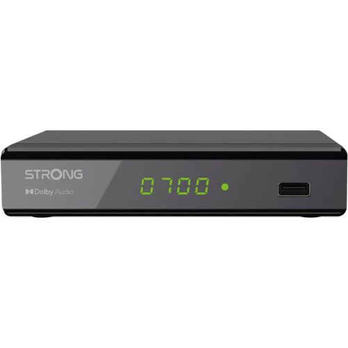 STRONG AV-Receiver "SRT 8119", schwarz, B:14,5cm H:3,55cm T:9,11cm, Receiver, Hervorragende Audio- und Videoqualität, AV-Receiver