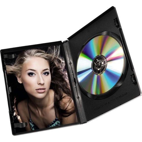 HAMA DVD-Hülle "DVD-Leerhüllen, 30er-Pack, Vorratspack, Schutzhülle, Case, Schwarz", schwarz, B:21,2cm H:19,4cm T:27,5cm, Hüllen, DVD-Hülle