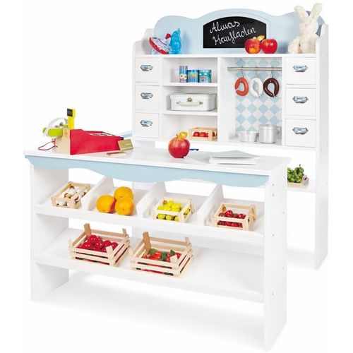 Kaufladen PINOLINO "Alma", weiß, Kaufläden, KinderB:100cm H:117cm T:93cm, Kaufladen, B:100cm H:117cm T:93cm