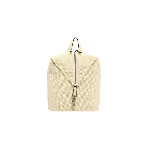 Rucksack SURI FREY "Rucksack SFY Romy", Damen, Gr. B/H/T: 25cm x 27cm x 14cm, gelb (lightgelb 431), PVC, Rucksäcke Rucksack