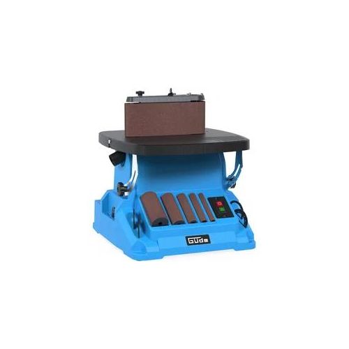 Bandschleifer GÜDE "Spindel-Bandschleifmaschine GSBSM 500", blau, B:46cm H:47cm L:41,6cm, Schleifmaschinen