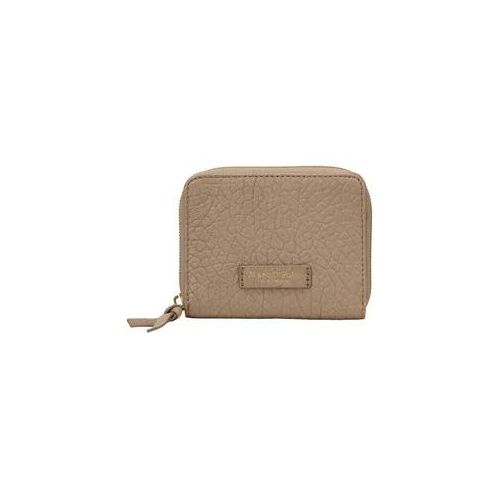Geldbörse MARC O'POLO "aus markant genarbtem Schafleder", Herren, earthy taupe, Leder, unifarben, Kleinlederwaren