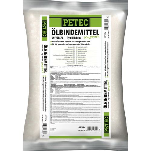 PETEC Ölbindemittel TYP III R (20 kg) 72320 Bindemittel
