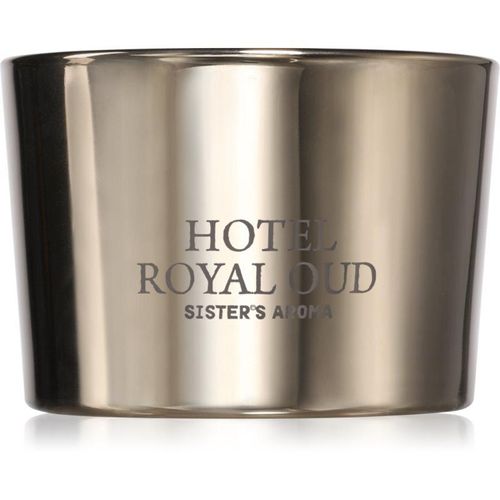 Sister's Aroma Hotel Royal Oud geurkaars 150 g