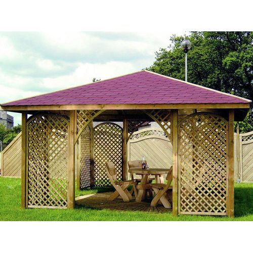 Pavillon Dulcamara - Abmessungen: 392 x 392 cm (L x B)