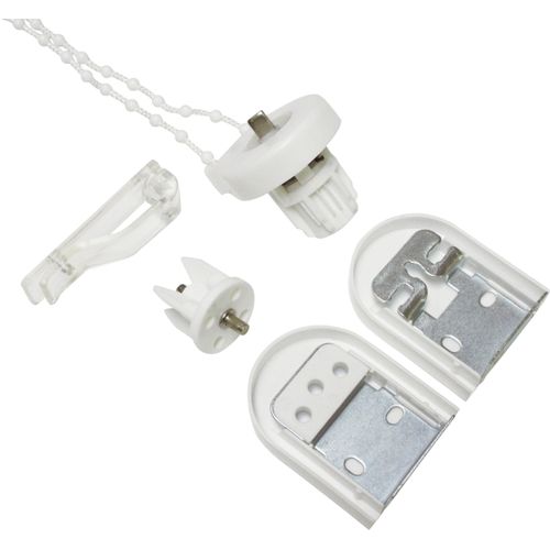 Sichtschutzbefestigungen Zubehör-Set GARDINIA "Seitenzug-Umbausatz" Gr. 1, weiß, Blacklist, Kunststoff, Sichtschutzbefestigungen, Sichtschutzbefestigungen Zubehör-Set, für Seitenzugrollos