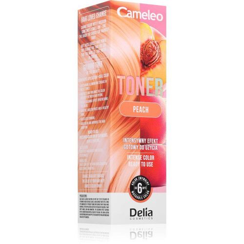 Delia Cosmetics Cameleo Toner haartoner voor het Haar Tint Peach 75 ml