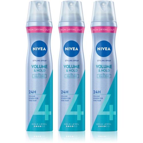 NIVEA Volume Care Haarlak voor Meer Volume 3 x 250 ml
