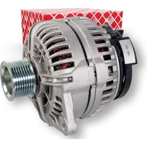 FEBI BILSTEIN 176095 Lichtmaschine Generator LiMa 90A 24V für IVECO EuroCargo I-III EuroFire EuroCargo IV EuroCargo V
