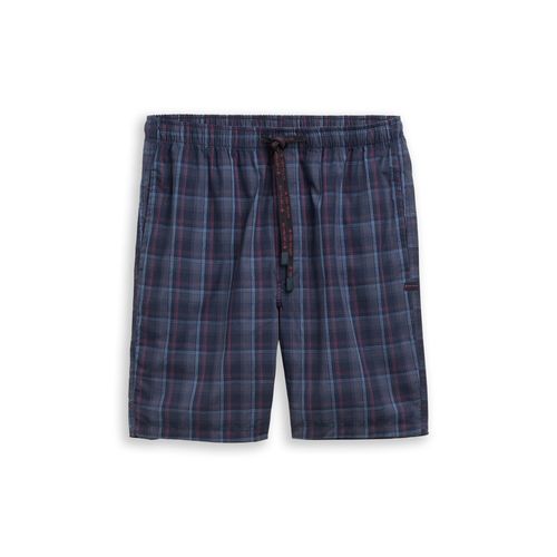 TOM TAILOR Herren Boxershorts mit Karomuster, blau, Kariert, Gr. 54