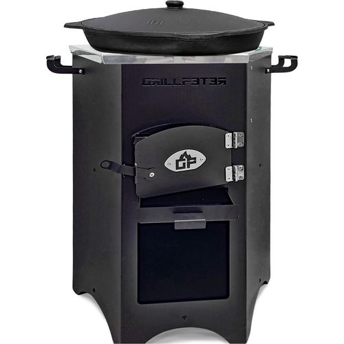 Feuertonne Batyr mit Kasan 16l
