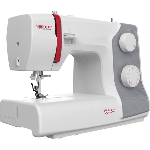 VERITAS Rosa Nähmaschine 4-Stufen-Knopflochprogramm 23 Stichprogramme