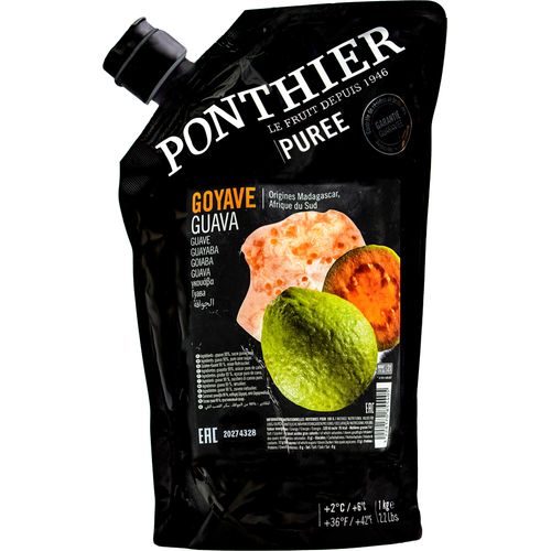 Food-United GUAVE PÜREE Zitrus-Frucht-Püree von Ponthier 6x 1KG