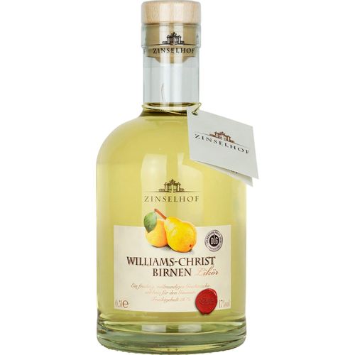 Zinselhof Williams-Birnen-Likör 17,0 % vol 0,5 Liter - Inhalt: 6