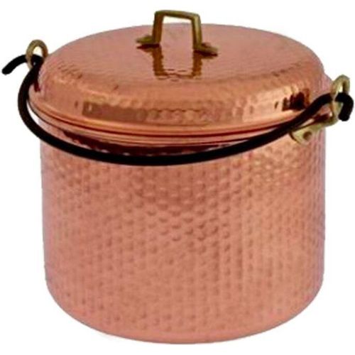 Kupfertöpfe Gehämmert Mit Eisenbogen 28 m