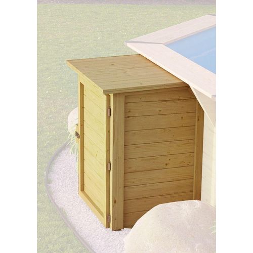 Karibu Technikbox für Pools 28 mm kesseldruckimprägniert