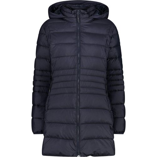 Cmp Woman Parka Snaps Hood B.blue Mel. B.blue Mel. 40