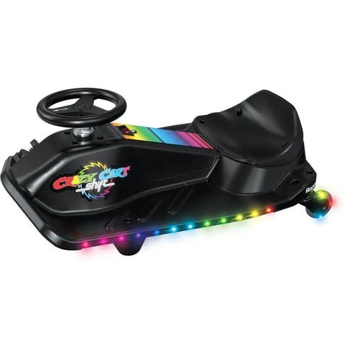 Razor Crazy Cart Shift Lightshow Auto Schwarz Kinder Schwarz One Size