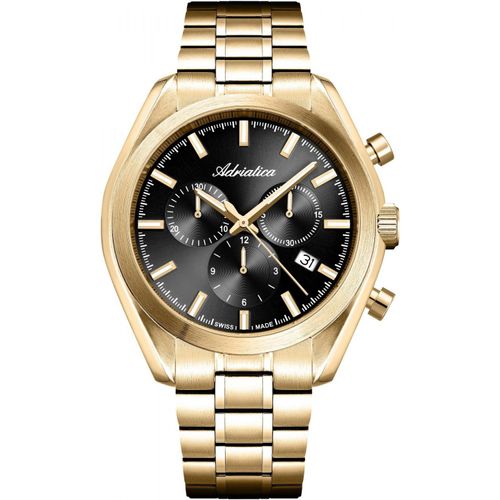 Uhr Adriatica Herren Gold adriatica-A8350.1114CH