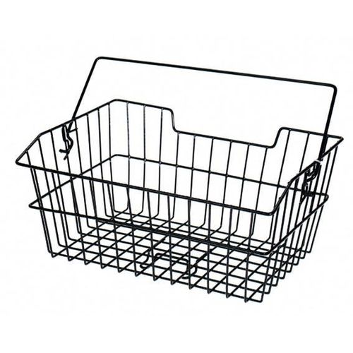 Fahrradkorb PROPHETE "Fahrradkorb", schwarz, Taschen, B/H/T: 40cm x 30cm x 18,5cm, Kunststoff, Fahrradkorb, B:40cm H:30cm T:18,5cm