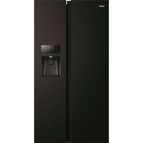 Haier HSR 5918 DIPB Side by Side schwarz matt