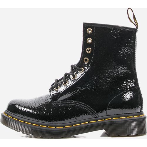 DrMartens 1460 Black Distressed Pat 36