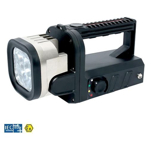 Handlampe EX-geschützt, inkl. Li-Ion Akku, ATEX, 12h Leuchtdauer