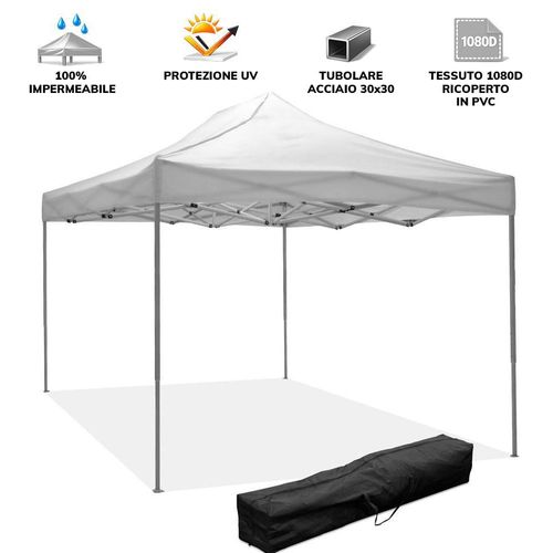 Faltbare Outdoor-Gartenmarkt-Pavillon 3x4,5 PVC-Plane Forecourt