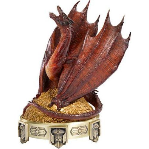 Noble Collection - Der Hobbit Smaugs Einöde Statue mit Räuchereinsatz Smaug 25 cm