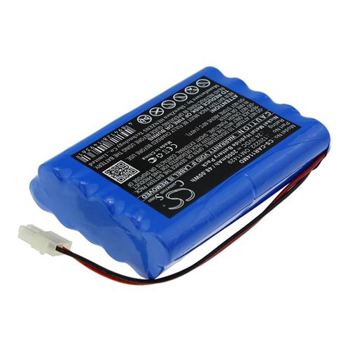TECHTEK Akku Kompatibel mit [Cardioline] 3 Digital ECG, Delta 1 Plus, Delta 3 Plus, ECG Delta 1, ECG Delta 1+, ECG Delta 3+ Ersetzt 0593, für 120222