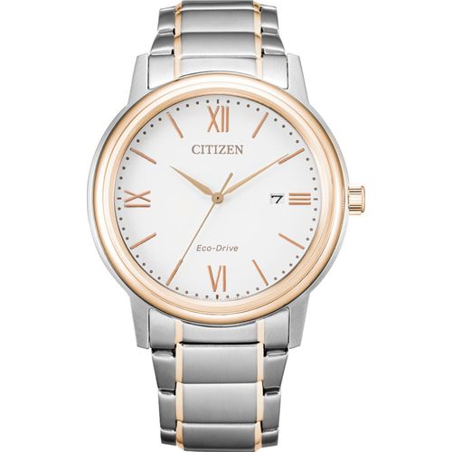Citizen Uhr AW1676-86A EcoDrive Bicolor Herrenuhr Bicolor Quartz Solar