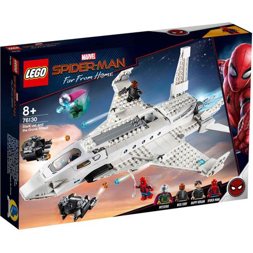 LEGO® Marvel Super Heroes™ Starks Jet & der Drohnenangriff, 76130