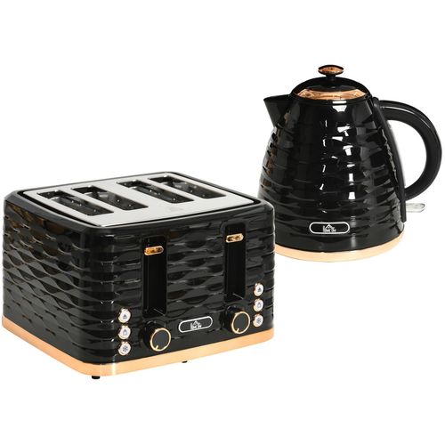 2-in-1 Toaster und Wasserkocher Set. 7 Br?unungsstufen. Auftau- und Aufw?rmfunktion. Grau