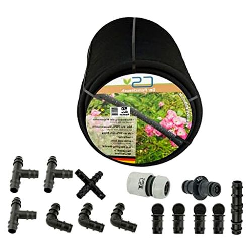 Perlschlauch Premium 50m mit Zubehör für die unterirdische Bewässerung