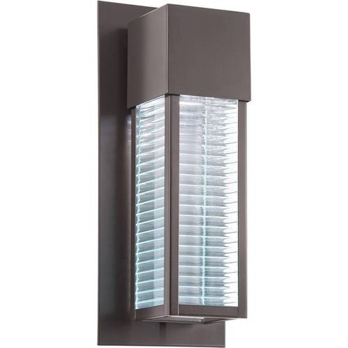 Elstead Sorel LED Außen-Wandleuchte GU10 41cm Architektonische Bronze IP44