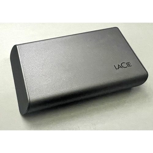 LaCie Externe SSD 500GB USB-C 3.2 Gen 2 Grau mit Passwortschutz