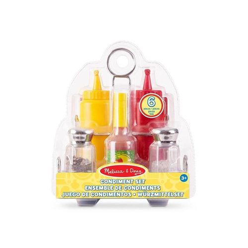 Melissa & Doug Play Food Condiments Set