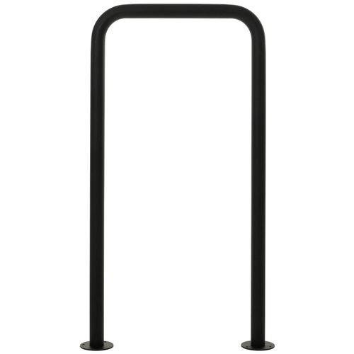 Durchgangssperre MCW-N42, Sperre Bügel Absperrpfosten Absperrung Durchfahrtsperre, Stahl pulverbeschichtet 120x70x12cm