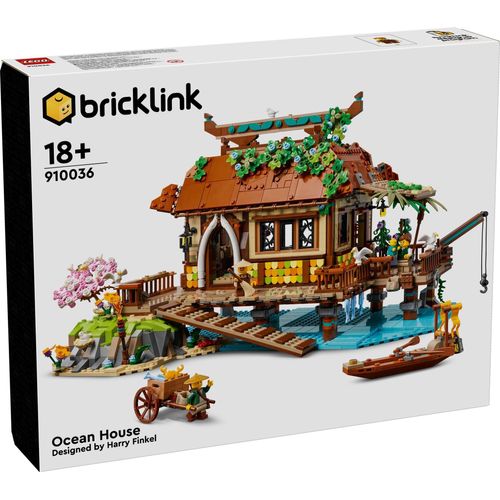 LEGO Bricklink 910036 Pfahlbau am Meer