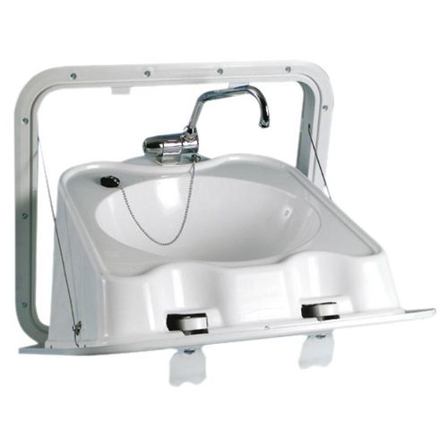 Wandklappwaschbecken aus ABS - Osculati 50.188.68