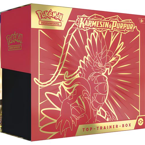 Pokémon Top-Trainer-Box Karmesin & Purpur Koraidon