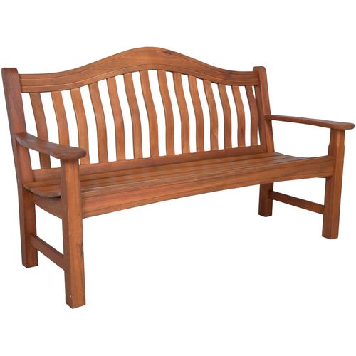 Gartenbank GARDEN PLEASURE "KINGSTON", braun, B:151cm H:91cm T:67cm, Holz, Sitzbänke, Gartenbank