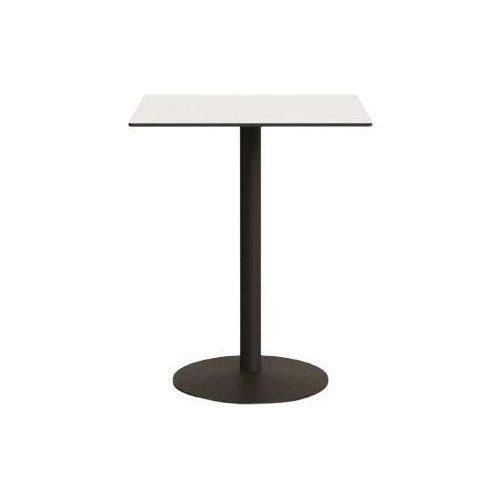 Outdoor-Tisch Esilda 80 x 80 x 96 cm Stahl Phenolplatte Grün Weiß