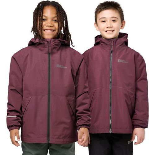 Jack Wolfskin Iceland 3In1 Jacket K Amaranth Amaranth 176