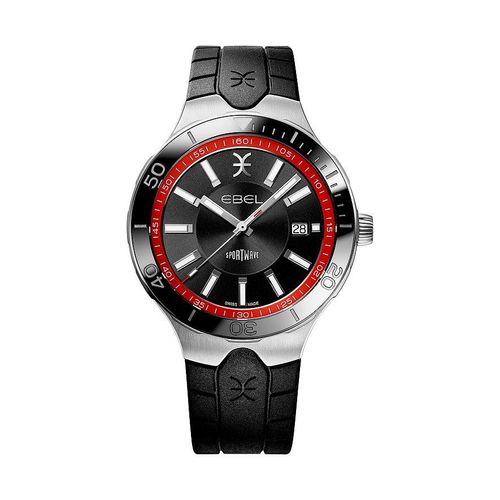 Ebel Herrenuhr Sportwave Marine 1216674